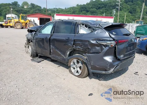 2022 Toyota Highlander Le из США, поврежденный, VIN 5TDBZRBH8NS186848